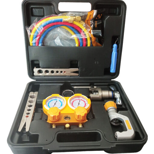 Kit Manifold R410 y herramientas