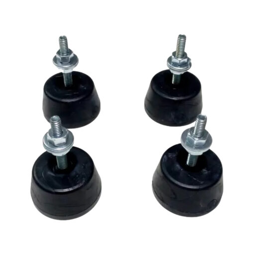 Juego de tacos de goma C/tornillo PISO