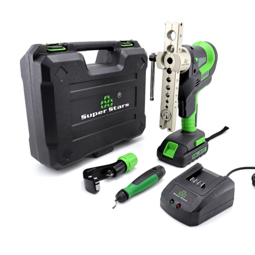 PESTAÑADORA ELECTRICA SUPER STARS ST-E809AM-L c/cortadora y escariador