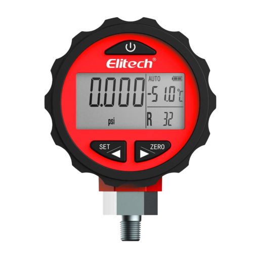 Manometro Digital Elitech PG-30 Alta(ROJO)